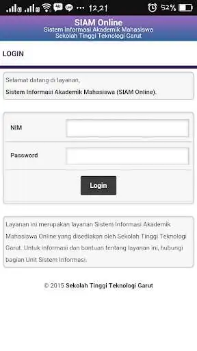 Play SIAM STT Garut as an online game SIAM STT Garut with UptoPlay