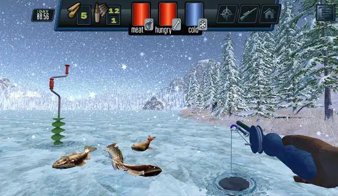 Play Siberian survival. Hunting.