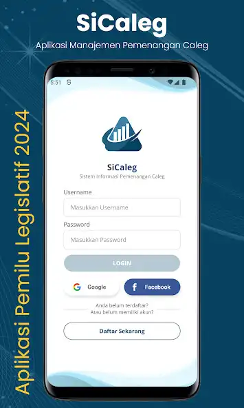 Play SiCaleg - Aplikasi Pemilu 2024  and enjoy SiCaleg - Aplikasi Pemilu 2024 with UptoPlay