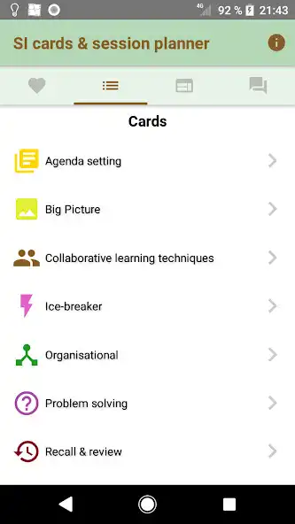 Play SI Cards and Session Planner  and enjoy SI Cards and Session Planner with UptoPlay