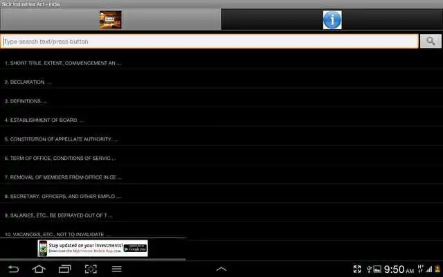 Play Sick Industries Act of India