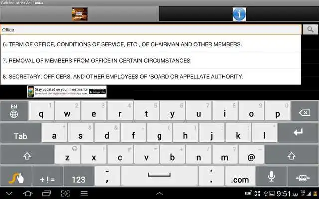 Play Sick Industries Act of India