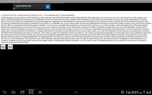 Play Sick Industries Act of India