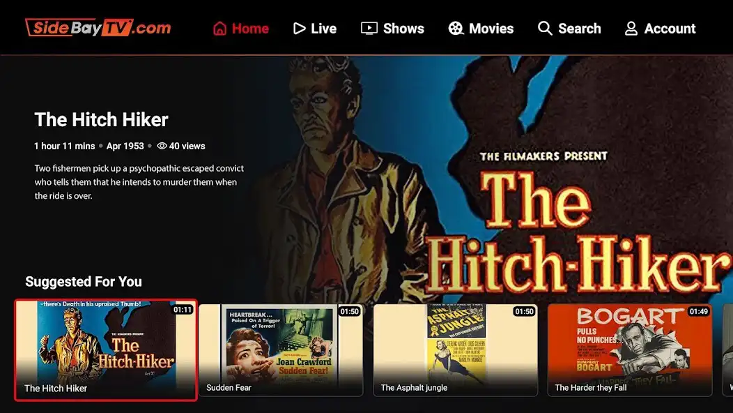 Play SideBayTv  and enjoy SideBayTv with UptoPlay