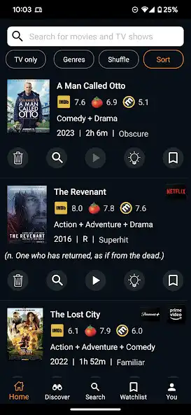Play Sidekick: Your Movie Guide as an online game Sidekick: Your Movie Guide with UptoPlay
