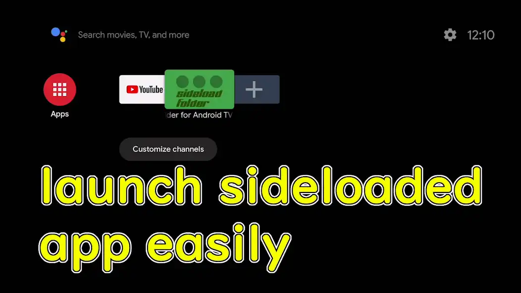 Play Sideload Folder for Android TV  and enjoy Sideload Folder for Android TV with UptoPlay