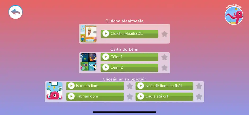 Play Séideán Sí - Naíonáin as an online game Séideán Sí - Naíonáin with UptoPlay