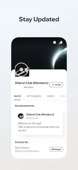 Play Sideral Club (Members) as an online game Sideral Club (Members) with UptoPlay
