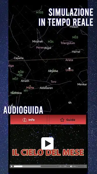 Play Sideralmente - guida del cielo as an online game Sideralmente - guida del cielo with UptoPlay