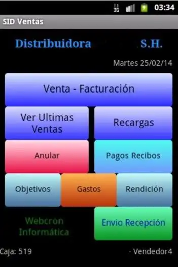 Play SID Ventas4 (Dist. Cigarrillos) Fact. Elect. (CAE)  and enjoy SID Ventas4 (Dist. Cigarrillos) Fact. Elect. (CAE) with UptoPlay