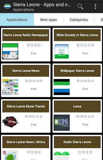 Play Sierra Leone apps  and enjoy Sierra Leone apps with UptoPlay