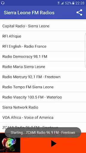 Play Sierra Leone FM Radios