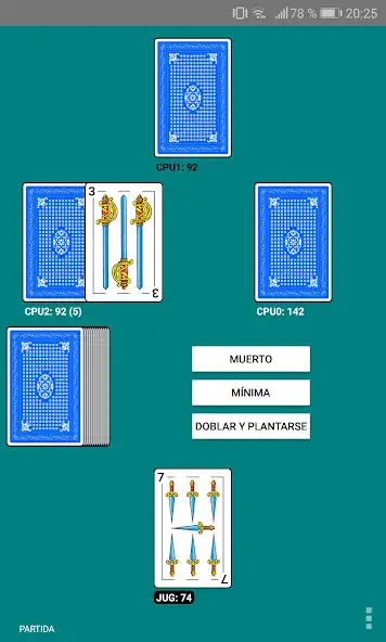 Play Siete y Media as an online game Siete y Media with UptoPlay