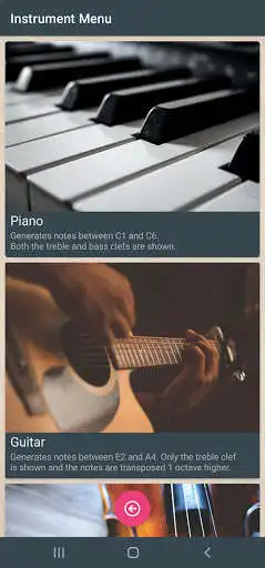 Play Sight Reading Practice  and enjoy Sight Reading Practice with UptoPlay