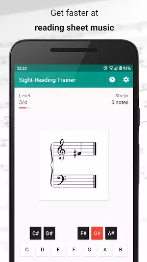 Play Sight-Reading Trainer  and enjoy Sight-Reading Trainer with UptoPlay