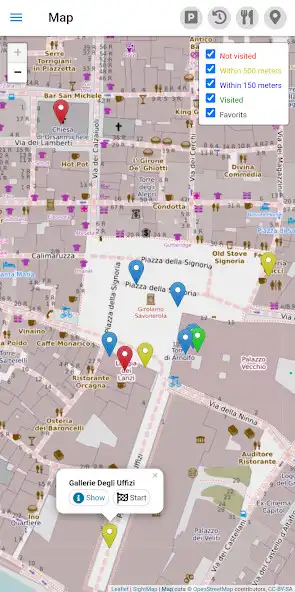 Play Sightseeing Florence as an online game Sightseeing Florence with UptoPlay