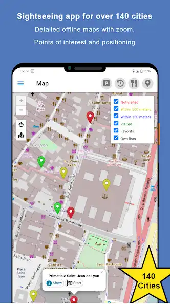 Play Sightseeing Lyon  and enjoy Sightseeing Lyon with UptoPlay