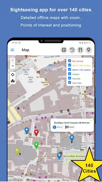 Play Sightseeing Rennes  and enjoy Sightseeing Rennes with UptoPlay
