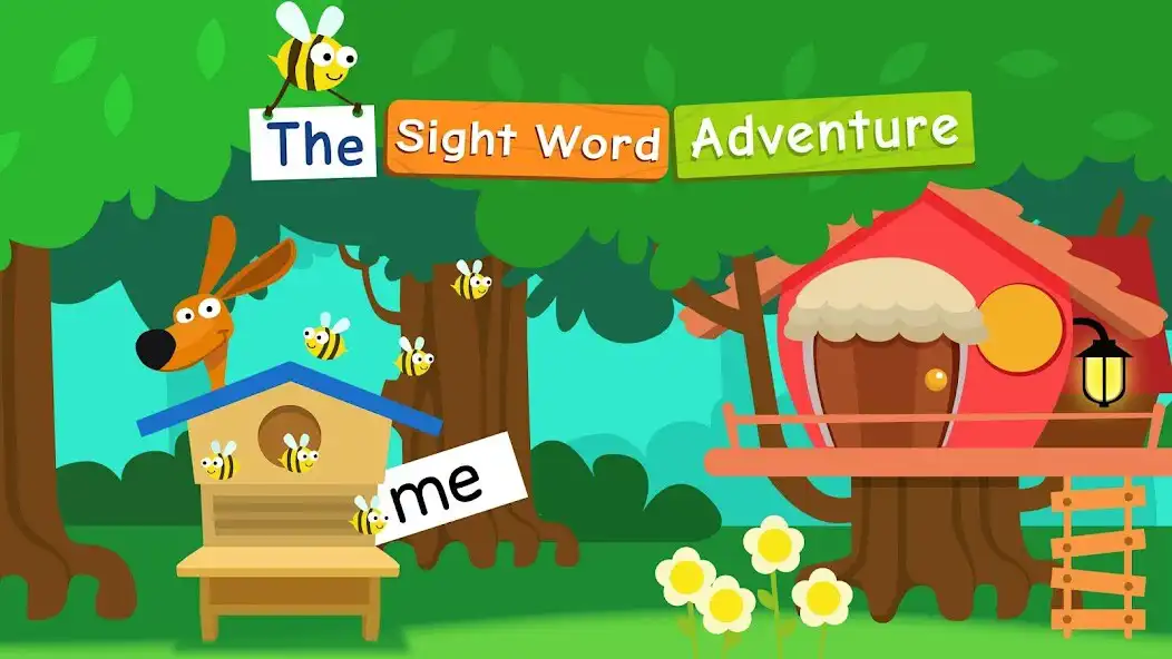 Play Sight Words Adventure - read and spell flash cards  and enjoy Sight Words Adventure - read and spell flash cards with UptoPlay
