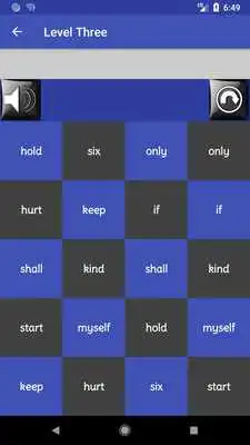 Play Sight Words - Find A Word