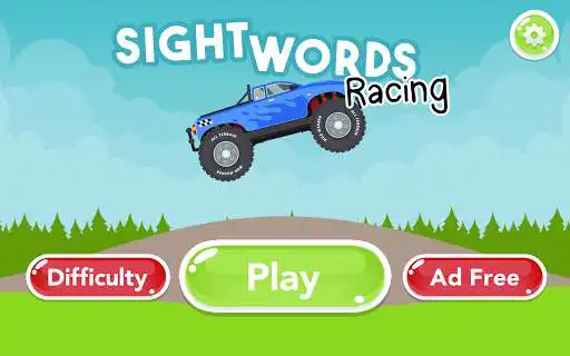 Play Sight Words Kids Racing  and enjoy Sight Words Kids Racing with UptoPlay