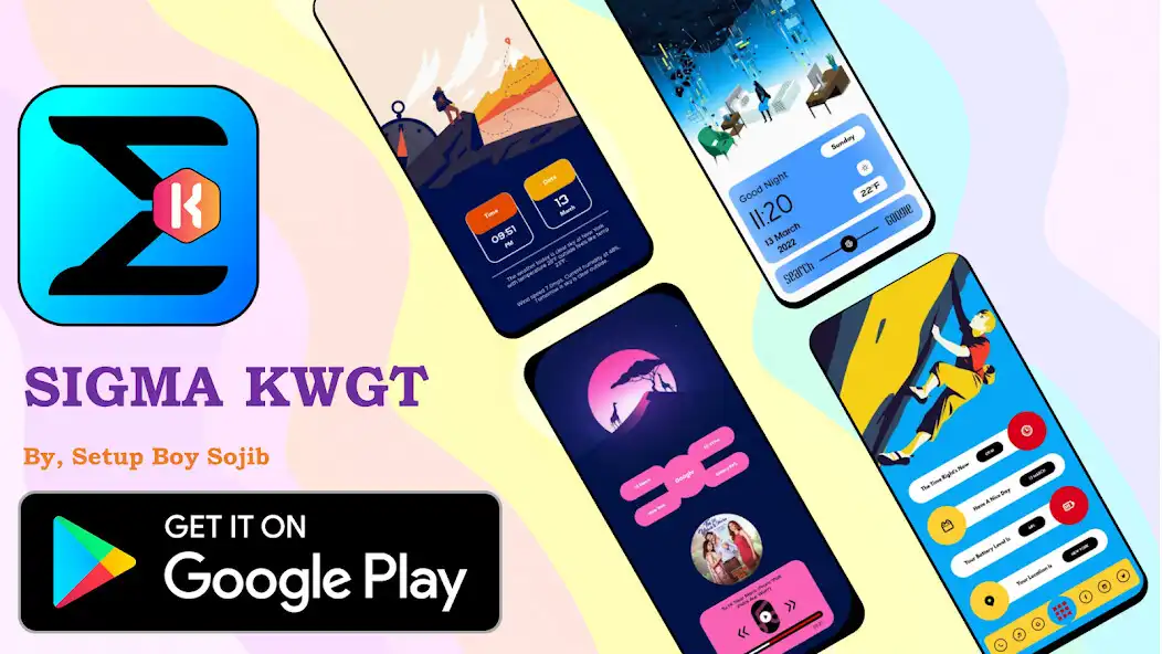 Play Sigma KWGT  and enjoy Sigma KWGT with UptoPlay