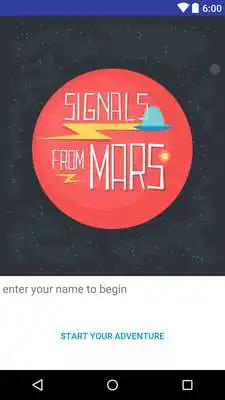 Play Signals from Mars - Story