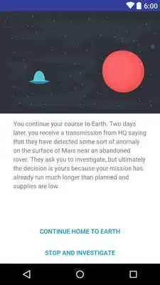Play Signals from Mars - Story