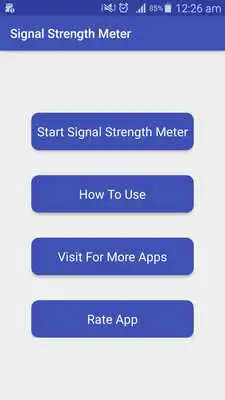 Play Signal Strength Meter