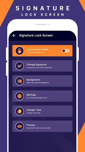 Play Signature Lock Screen as an online game Signature Lock Screen with UptoPlay