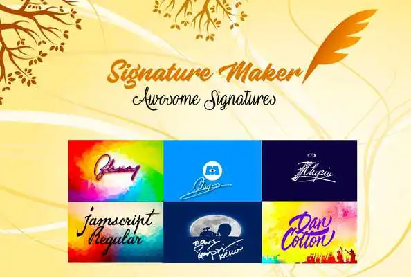 Play signature maker: real fancy style