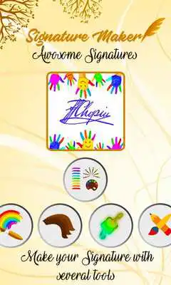 Play signature maker: real fancy style
