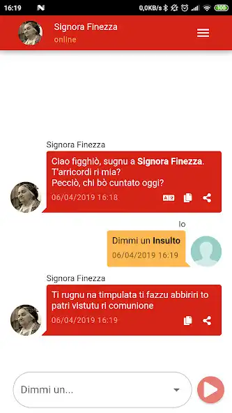 Play Signora Finezza - Parra cu idda! as an online game Signora Finezza - Parra cu idda! with UptoPlay