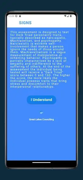 Play Signs Narcissism Assessment as an online game Signs Narcissism Assessment with UptoPlay