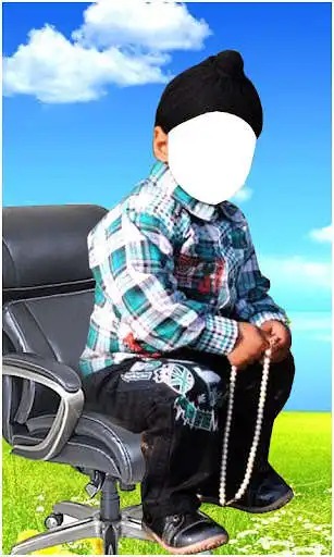 Play Sikh Kids Fashion Dress Suit