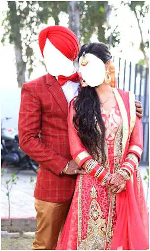 Play Sikh Wedding Photo Suit as an online game Sikh Wedding Photo Suit with UptoPlay