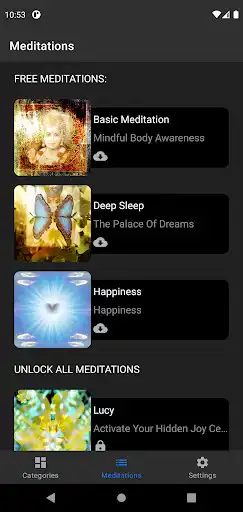 Play Silence Finder - Deep Meditation App as an online game Silence Finder - Deep Meditation App with UptoPlay