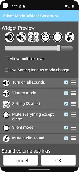 Play Silent Mode Widget Generator as an online game Silent Mode Widget Generator with UptoPlay