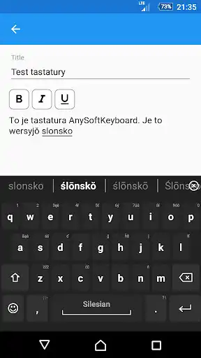 Play Silesian for AnySoftKeyboard  and enjoy Silesian for AnySoftKeyboard with UptoPlay