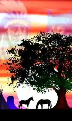 Play Silhouette Native Wallpaper