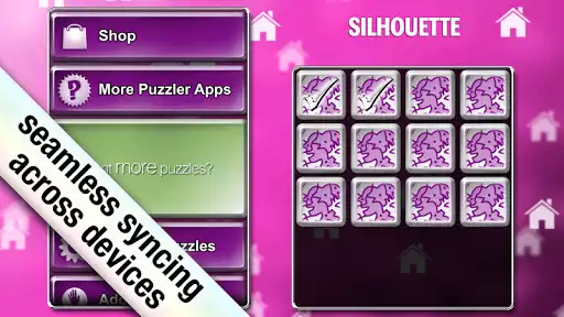 Play Silhouette Puzzler as an online game Silhouette Puzzler with UptoPlay