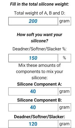 Play Silicone Calculator v.2 as an online game Silicone Calculator v.2 with UptoPlay