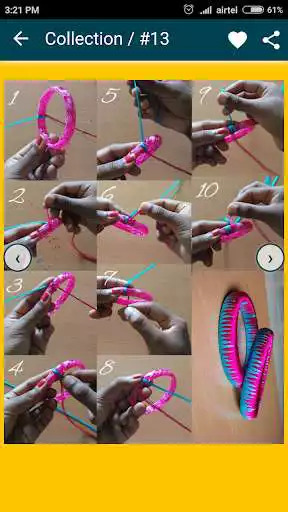 Play Silk Thread Bangle Designs