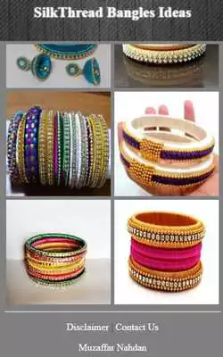 Play Silk Thread Bangles Ideas