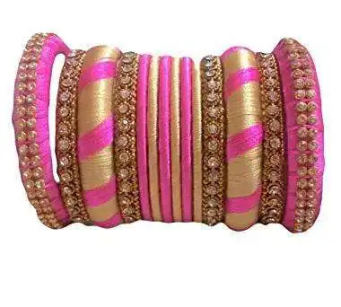 Play silk thread bangles