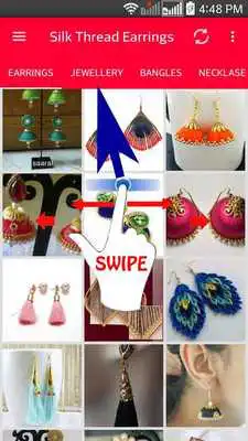 Play Silk Thread Earrings