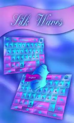 Play Silk Waves Keyboard Theme