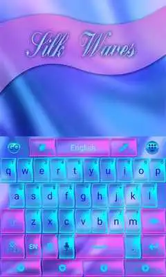Play Silk Waves Keyboard Theme