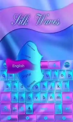Play Silk Waves Keyboard Theme