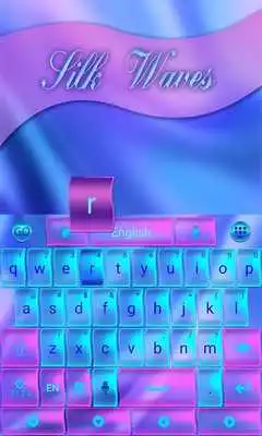 Play Silk Waves Keyboard Theme